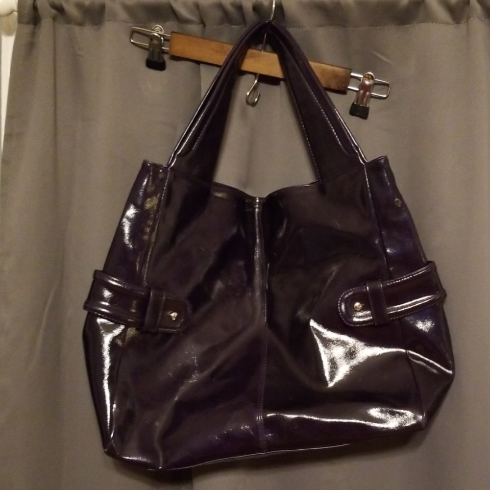 Lancome Large Tote Dark‎ Purple